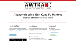 Desktop Screenshot of kungfumantova.com